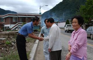 강원도 정선군 수해복구지원01 의 사진